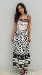 Zabella Maxi Dress - Siena Print