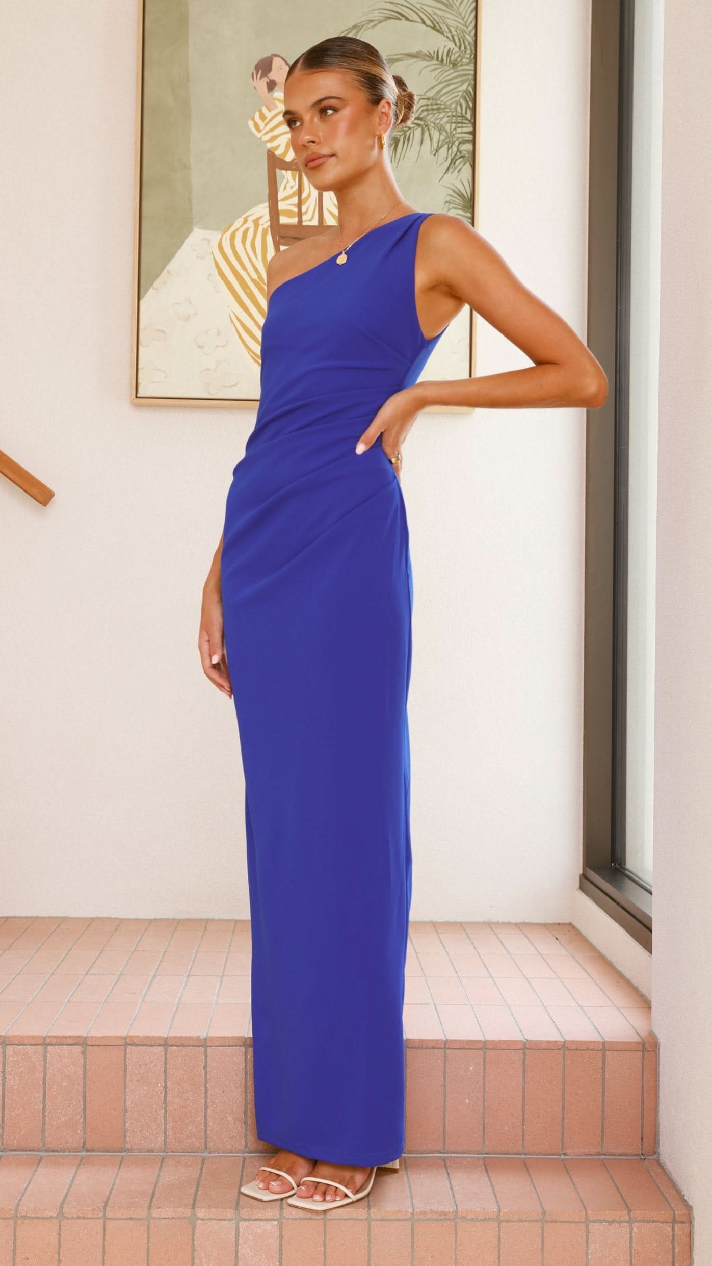 Cataleya Maxi Dress - Cobalt Blue
