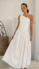 Utopia Maxi Dress - Off White